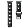Strap-it Strap-it Correa de silicona premium outdoor Apple Watch (negra/gris) Strap-it Strap-it Correa de silicona premium outdoor Apple Watch (negra/gris)
