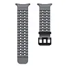 Strap-it Strap-it Correa de silicona wave Samsung Galaxy Watch Ultra (gris/negra) Strap-it Strap-it Correa de silicona wave Samsung Galaxy Watch Ultra (gris/negra)