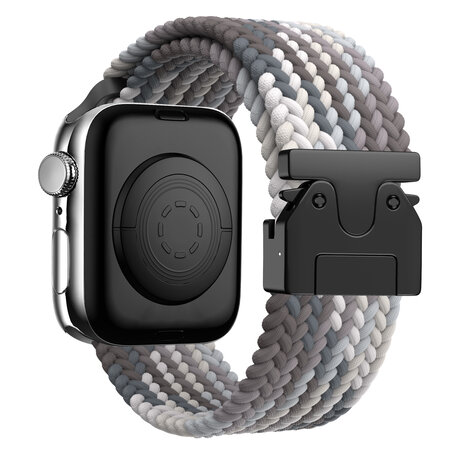 Bandz Bandz Correa nylon trenzada con P-buckle Apple Watch (mandala negra) Bandz Bandz Correa nylon trenzada con P-buckle Apple Watch (mandala negra)