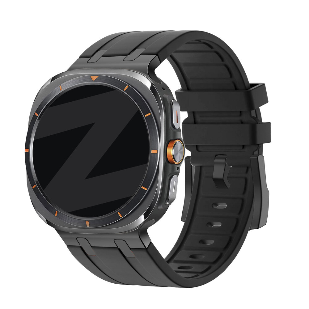 Bandz Bandz Correa silicona 'Luxe Liquid' Samsung Galaxy Watch Ultra (negra con negra)
