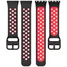 Strap-it Strap-it Correa deportiva Samsung Galaxy Fit 3 (negra/rojo) Strap-it Strap-it Correa deportiva Samsung Galaxy Fit 3 (negra/rojo)