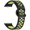 Strap-it Strap-it Correa deportiva Samsung Galaxy Fit 3 (negra/lime) Strap-it Strap-it Correa deportiva Samsung Galaxy Fit 3 (negra/lime)