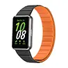 Strap-it Strap-it Correa de silicona magnética Samsung Galaxy Fit 3 (negra/naranja) Strap-it Strap-it Correa de silicona magnética Samsung Galaxy Fit 3 (negra/naranja)