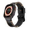 Strap-it Strap-it Correa de cuero cosida Apple Watch (negra) Strap-it Strap-it Correa de cuero cosida Apple Watch (negra)