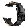 Strap-it Strap-it Correa de cuero cosida Apple Watch (negra) Strap-it Strap-it Correa de cuero cosida Apple Watch (negra)