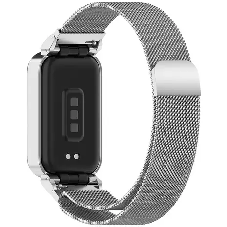 Strap-it Strap-it Correa milanesa Xiaomi Smart Band 9 Active (plata) Strap-it Strap-it Correa milanesa Xiaomi Smart Band 9 Active (plata)