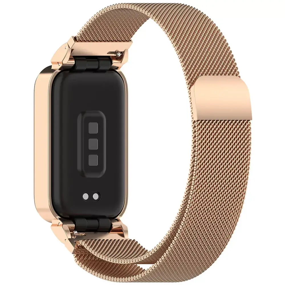 Strap-it Strap-it Correa milanesa Xiaomi Smart Band 9 Active (oro rosa) Strap-it Strap-it Correa milanesa Xiaomi Smart Band 9 Active (oro rosa)