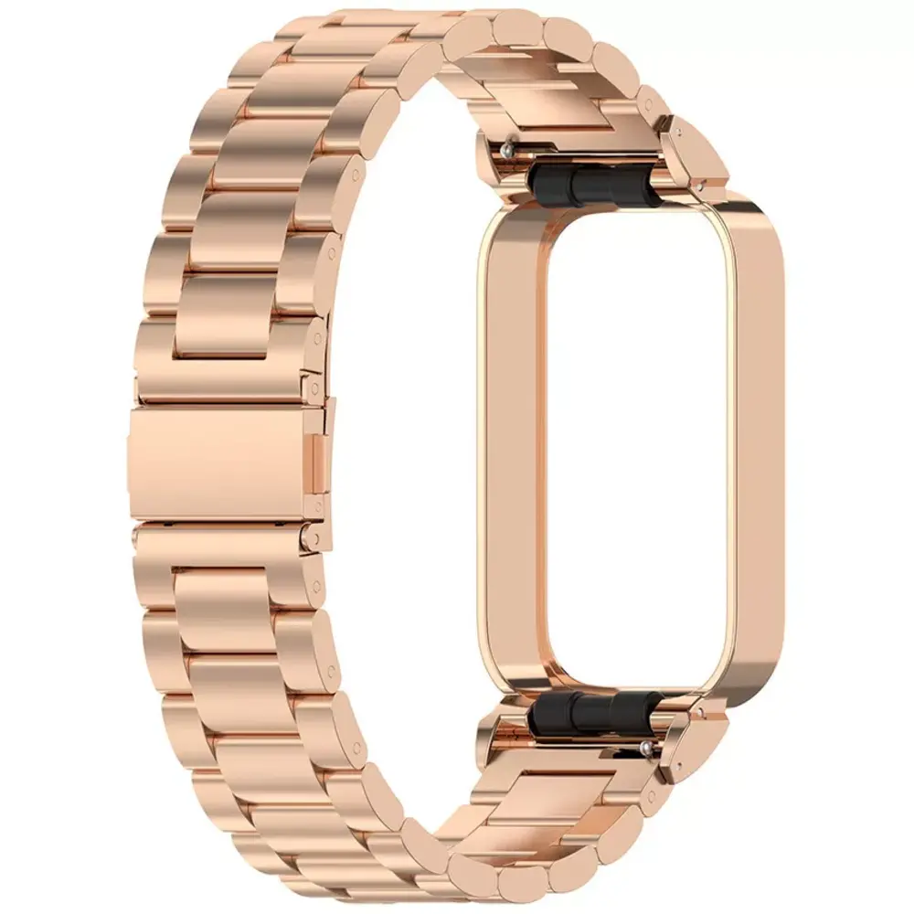 Strap-it Strap-it Correa acero Xiaomi Smart Band 9 Active (oro rosa) Strap-it Strap-it Correa acero Xiaomi Smart Band 9 Active (oro rosa)