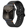Strap-it Strap-it Correa silicona Wave Apple Watch (negra) Strap-it Strap-it Correa silicona Wave Apple Watch (negra)