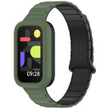 Strap-it Correa silicona magnética Xiaomi Smart Band 9 Active (verde militair)