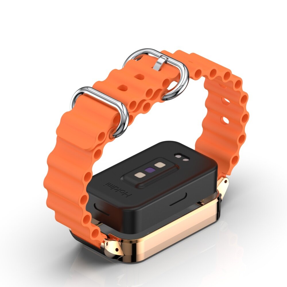 Strap-it Strap-it Correa silicona Ocean Xiaomi Smart Band 9 Active (naranja)