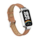 Strap-it Correa cuero Xiaomi Smart Band 9 Active (marrón) Strap-it Correa cuero Xiaomi Smart Band 9 Active (marrón)
