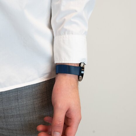 Bandz Bandz Correa loop milanesa Amazfit Active 2 (azul) Bandz Bandz Correa loop milanesa Amazfit Active 2 (azul)