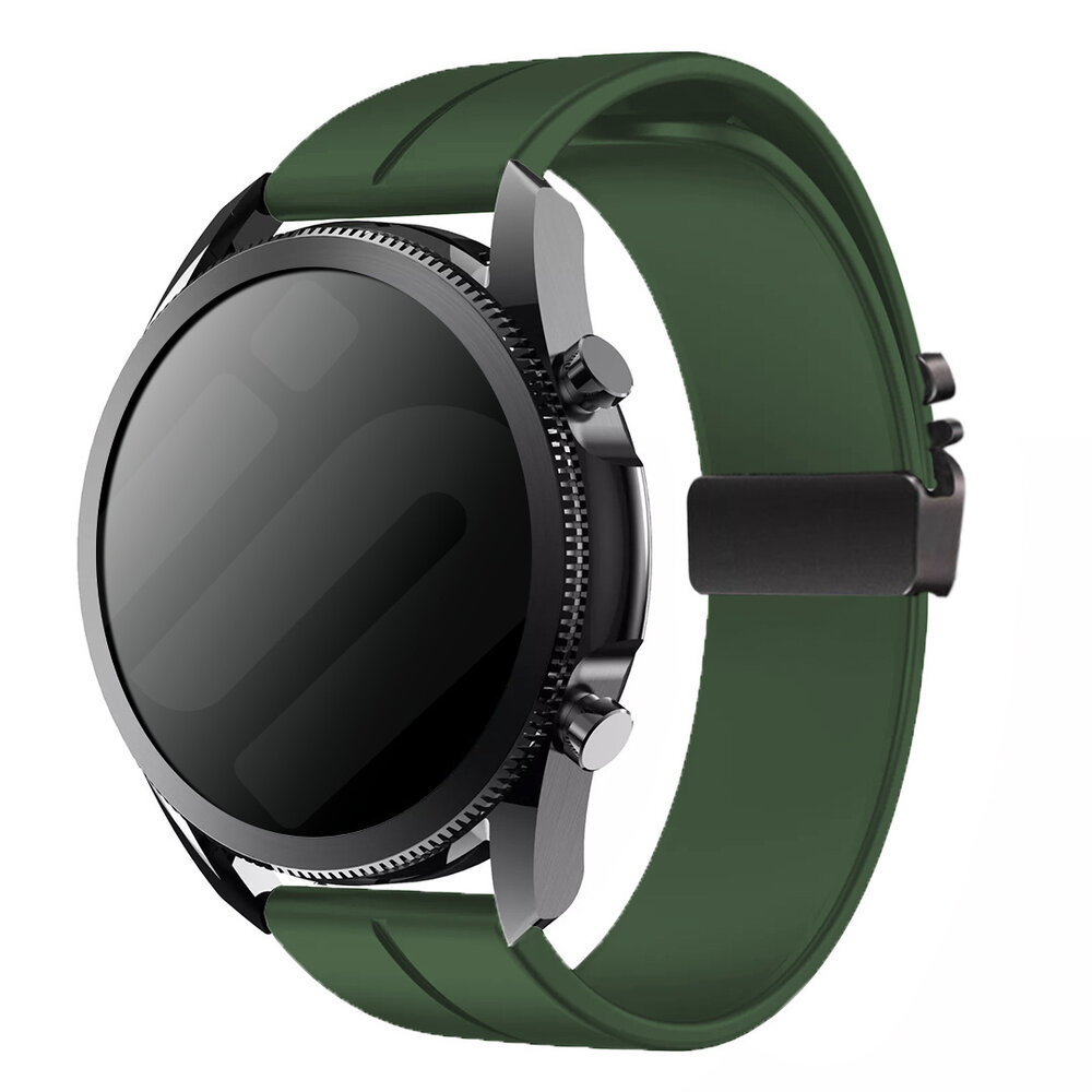 Strap-it Strap-it Correa silicona Samsung Galaxy Watch 7 - 44mm con hebilla P (verde)
