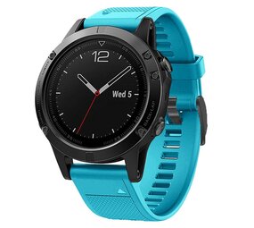 Strap-it Correa silicona outdoor Garmin Instinct E - 45mm (azul claro)