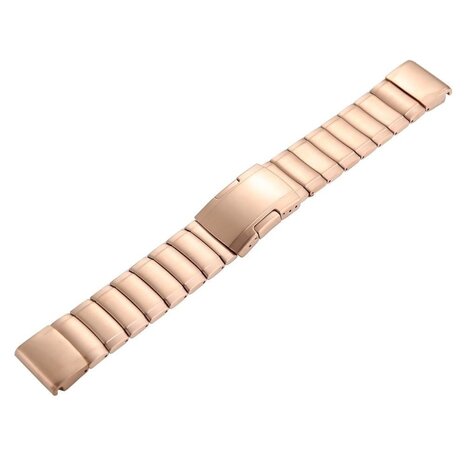 Strap-it Strap-it Correa de metal Garmin Instinct E - 45mm (oro rosa) Strap-it Strap-it Correa de metal Garmin Instinct E - 45mm (oro rosa)
