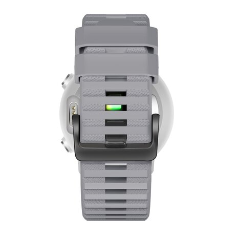 Strap-it Bandz Correa silicona con hebilla Garmin Instinct E - 45mm (gris)