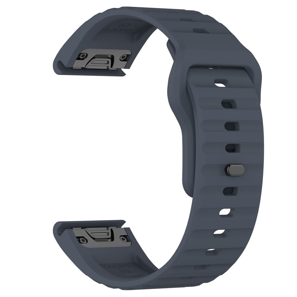 Strap-it Strap-it Correa silicona outdoor Garmin Instinct 3 - 45mm (gris-azul)