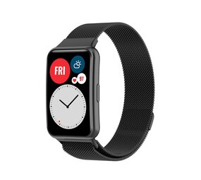 Strap-it Correa Milanesa Huawei Watch Fit SE (negra) Strap-it Correa Milanesa Huawei Watch Fit SE (negra)