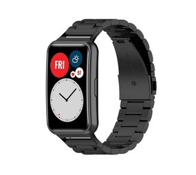 Strap-it Correa acero Huawei Watch Fit SE (negra) Strap-it Correa acero Huawei Watch Fit SE (negra)