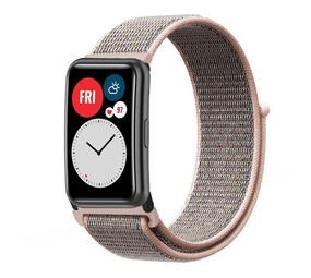 Strap-it Correa nylon Huawei Watch Fit SE (rosa arena) Strap-it Correa nylon Huawei Watch Fit SE (rosa arena)