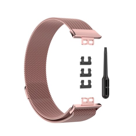 Strap-it Strap-it Correa Milanesa Huawei Watch Fit SE (rosa) Strap-it Strap-it Correa Milanesa Huawei Watch Fit SE (rosa)
