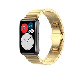 Strap-it Correa metal Huawei Watch Fit SE (dorado) Strap-it Correa metal Huawei Watch Fit SE (dorado)