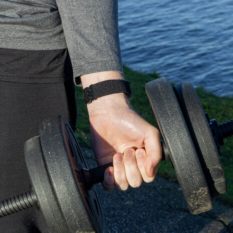 Strap-it Strap-it Correa trenzada Amazfit GTS 4 (Mini) con hebilla P (negra) Strap-it Strap-it Correa trenzada Amazfit GTS 4 (Mini) con hebilla P (negra)