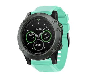 Strap-it Correa silicona Garmin Tactix 7 Pro (aqua)