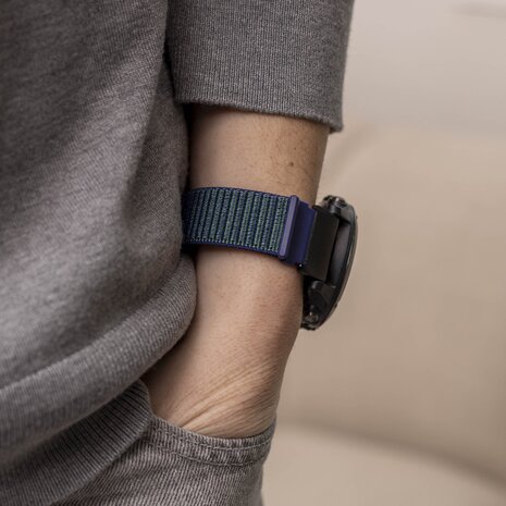 Strap-it Strap-it Correa nylon con hebilla Garmin Tactix 8 - 51mm (azul) Strap-it Strap-it Correa nylon con hebilla Garmin Tactix 8 - 51mm (azul)
