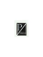 Piaggio sticker logo voorscherm lx/piag/primav/sprin zwart