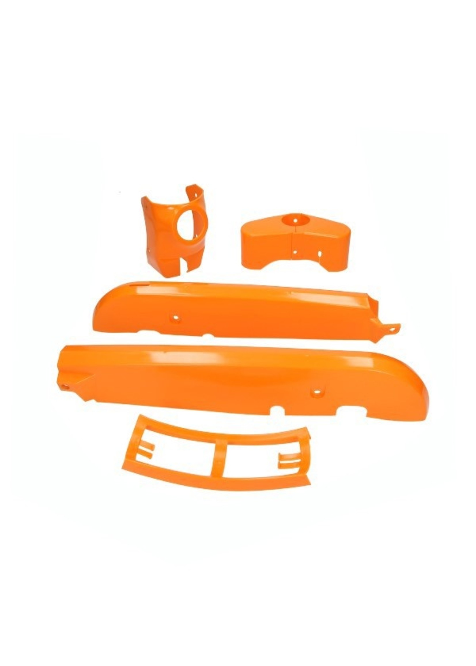 Kreidler Kappenset plastic kreidler oranje 4-delig
