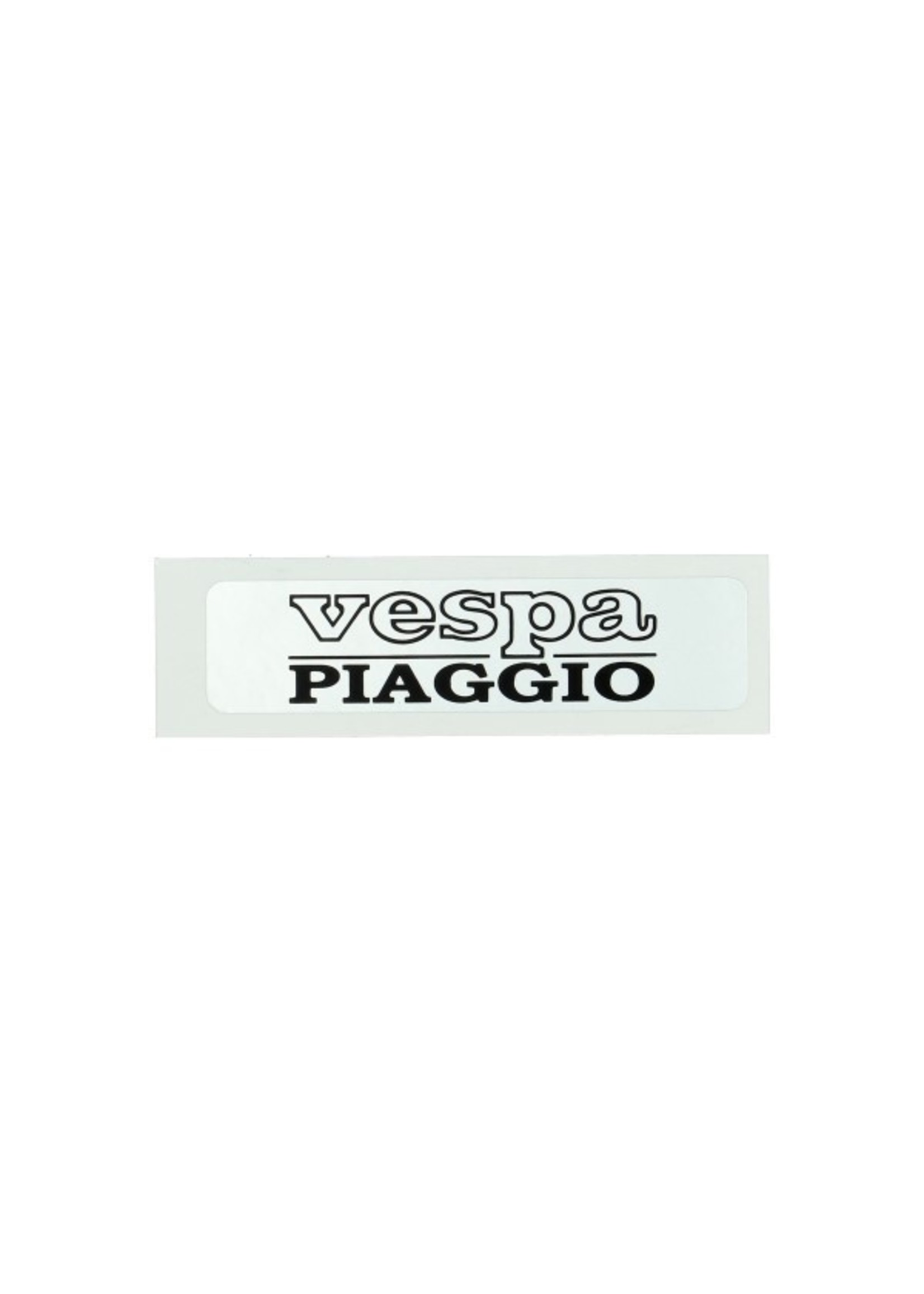 Piaggio sticker vespa piaggio zilver/zwart