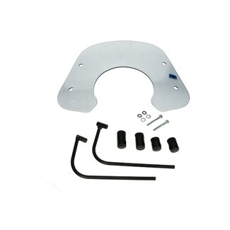 Sym windscherm + bev. set laag (made in EU) fiddle 4 smoke