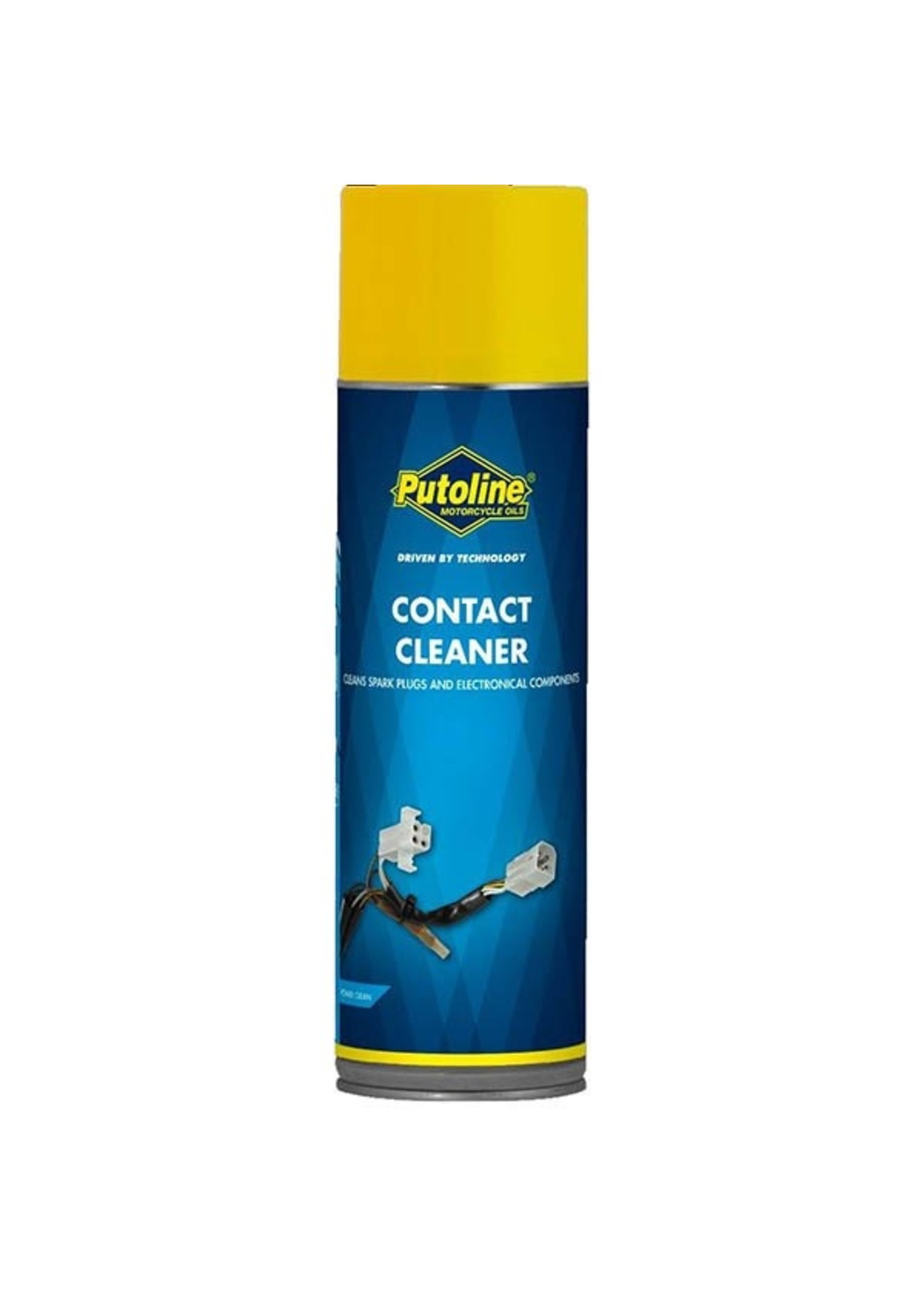 Putoline onderhoudsmiddel contact cleaner 500mL spuitbus putoline 70054