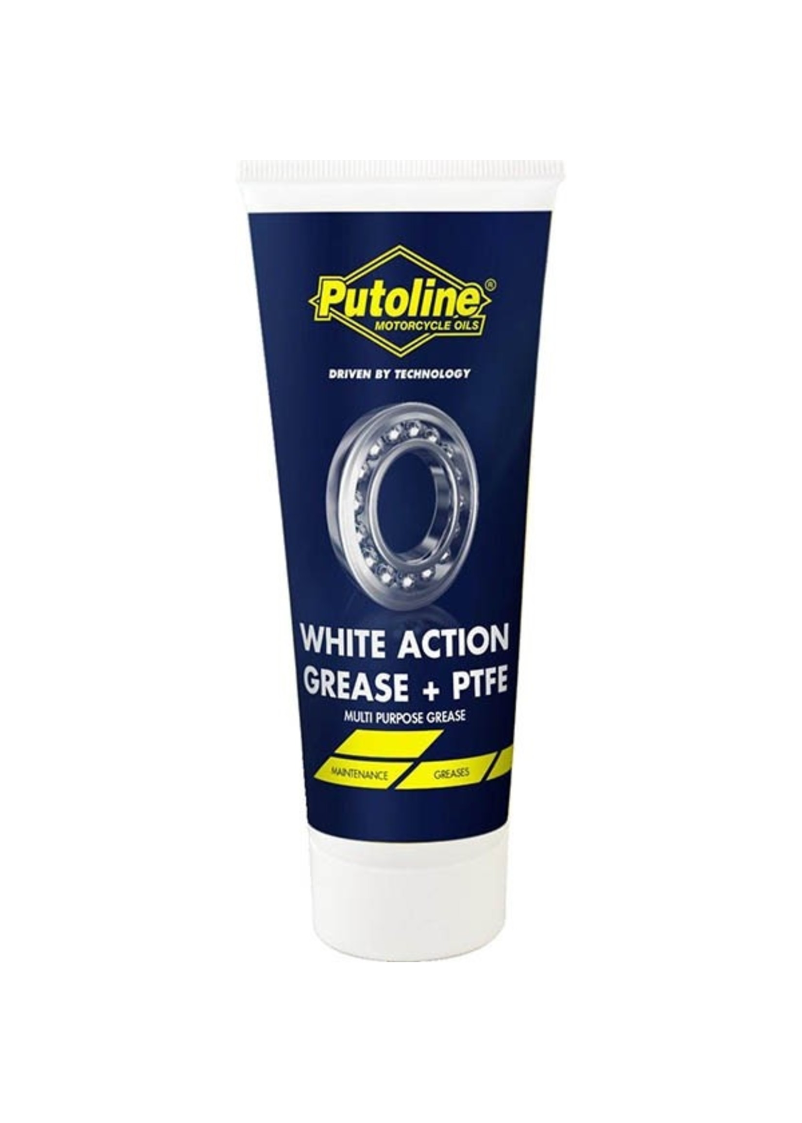 Putoline onderhoudsmiddel wit PTFE tube 100g putoline 74116