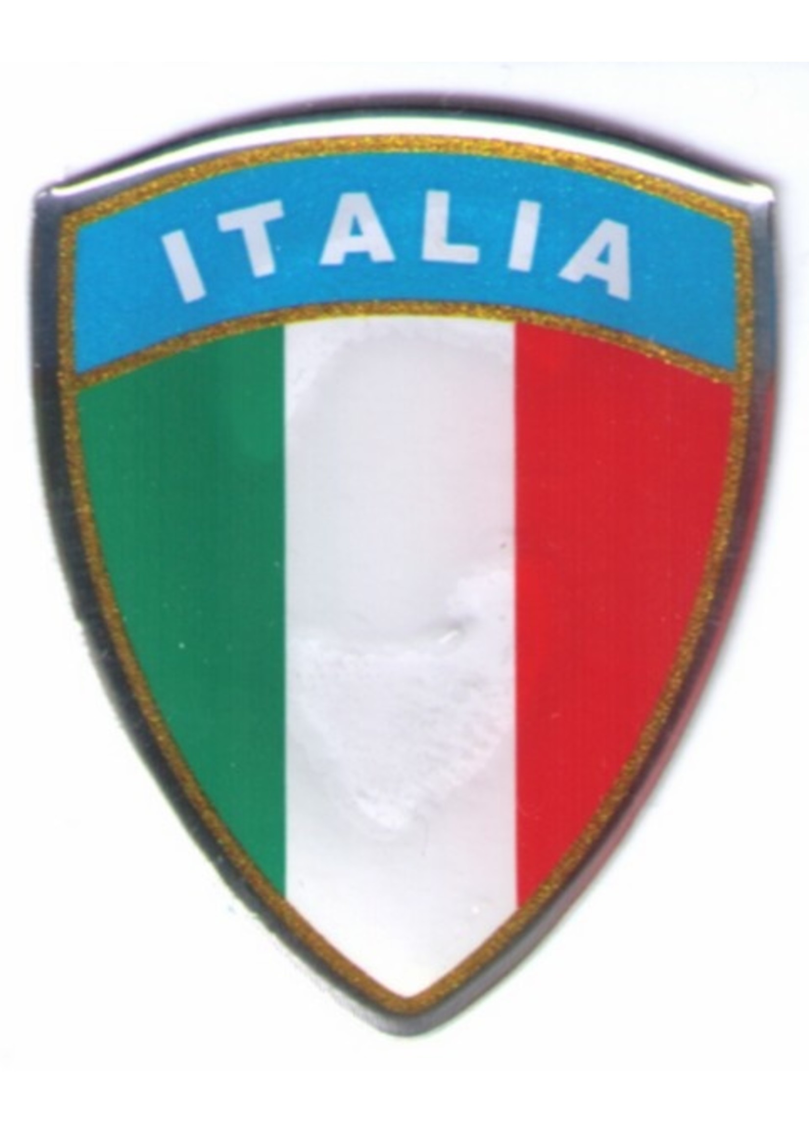 sticker univ vlag italie groot 3d per stuk
