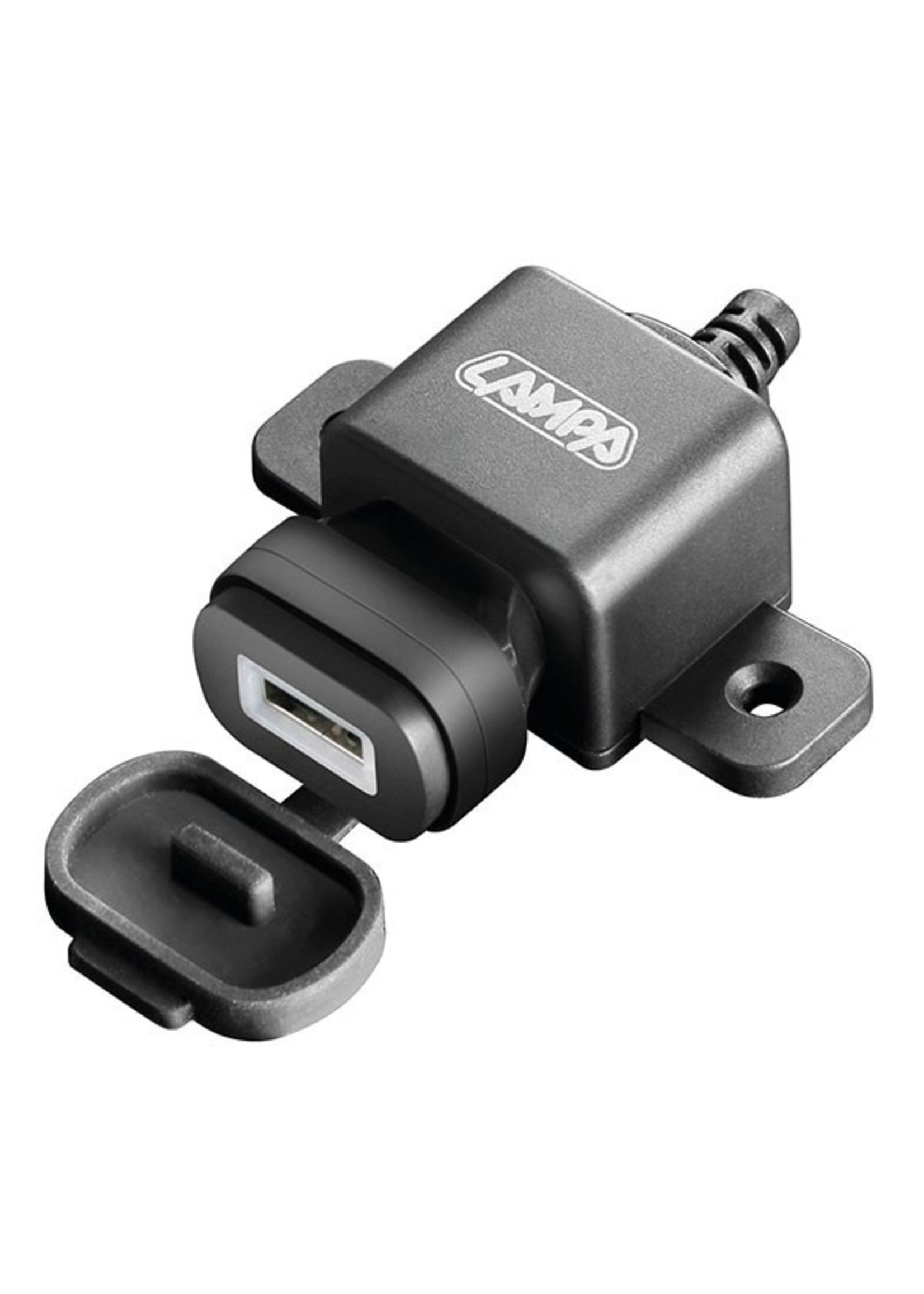 Lampa aansluiting USB universeel 12/24v (snellader) motor/scooter lampa 38878