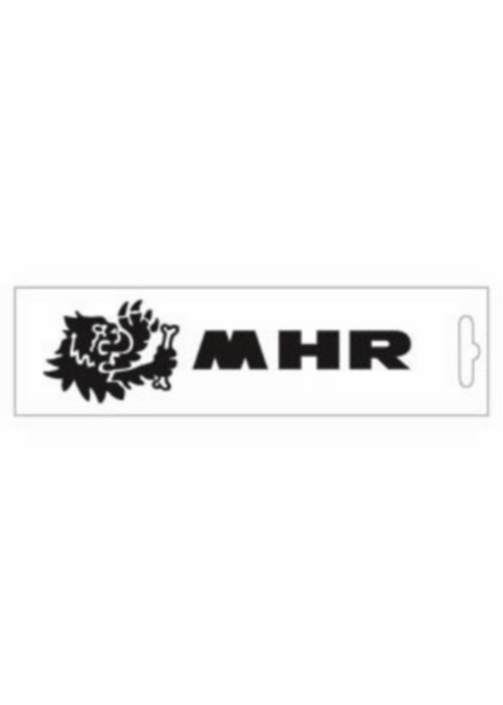 stickers sticker univ woord [mhr] + leeuw 16cm zwart malossi mhr 339772=op=op