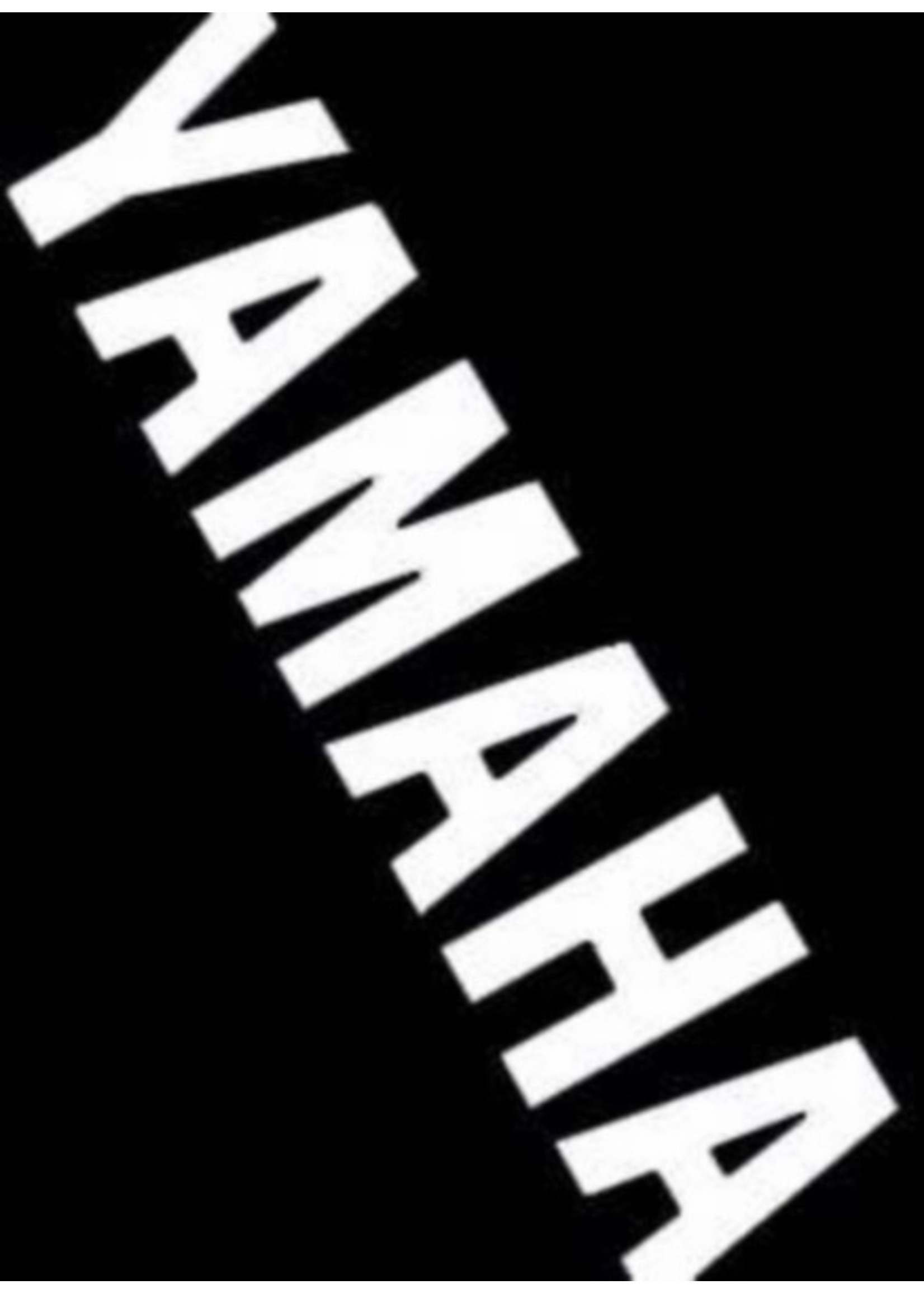 Yamaha sticker yamaha woord [yamaha] onderspoiler aerox wit falko 980587.whi 2-delig