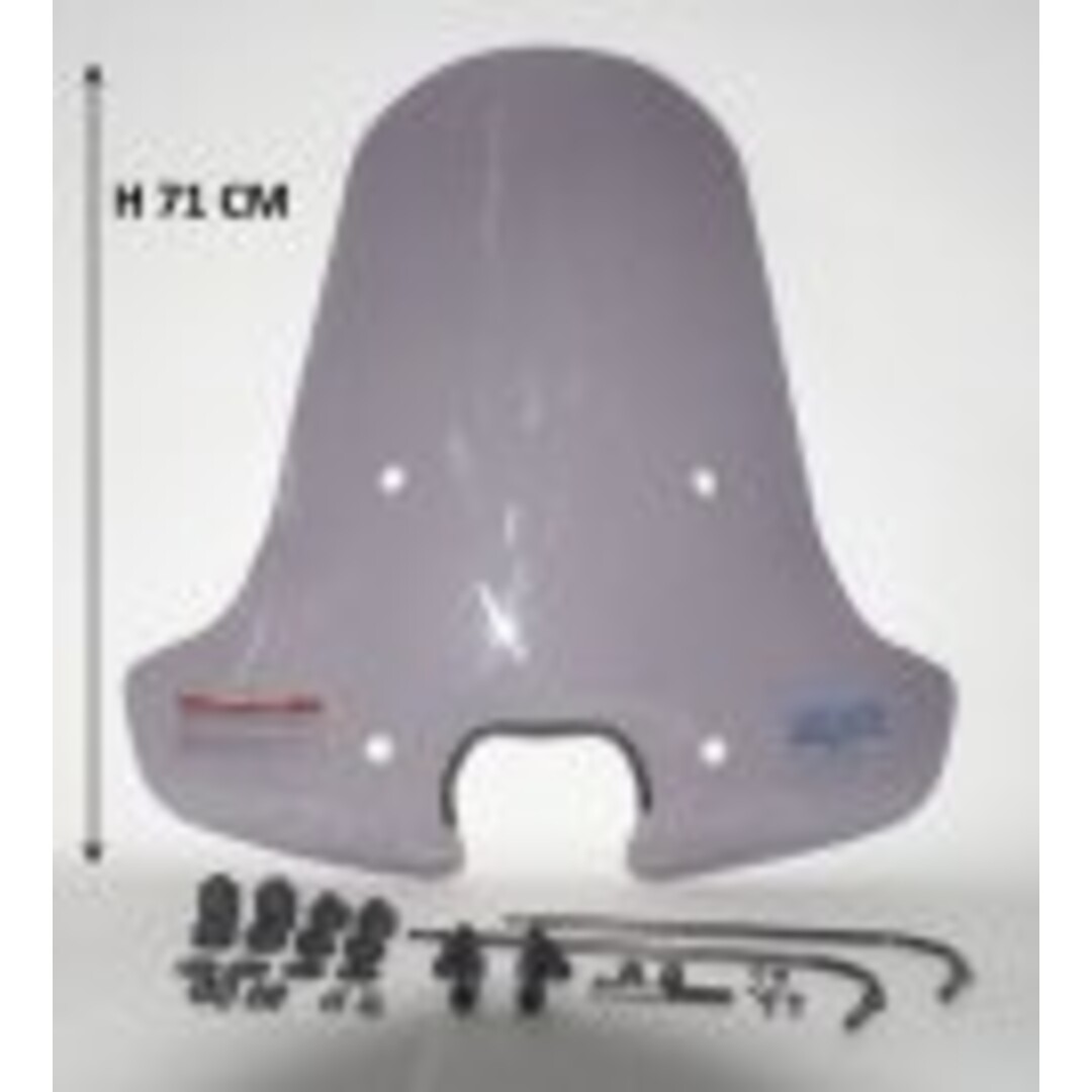 Piaggio Windscherm Piaggio Zip Smoke