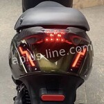 Piaggio KNIPPERLICHTSET ALPHA TUBE DAGRIJ ACHTERZIJDE L+R PASSEND OP ZIP - (MATRIX) SMOKE ZIP LED