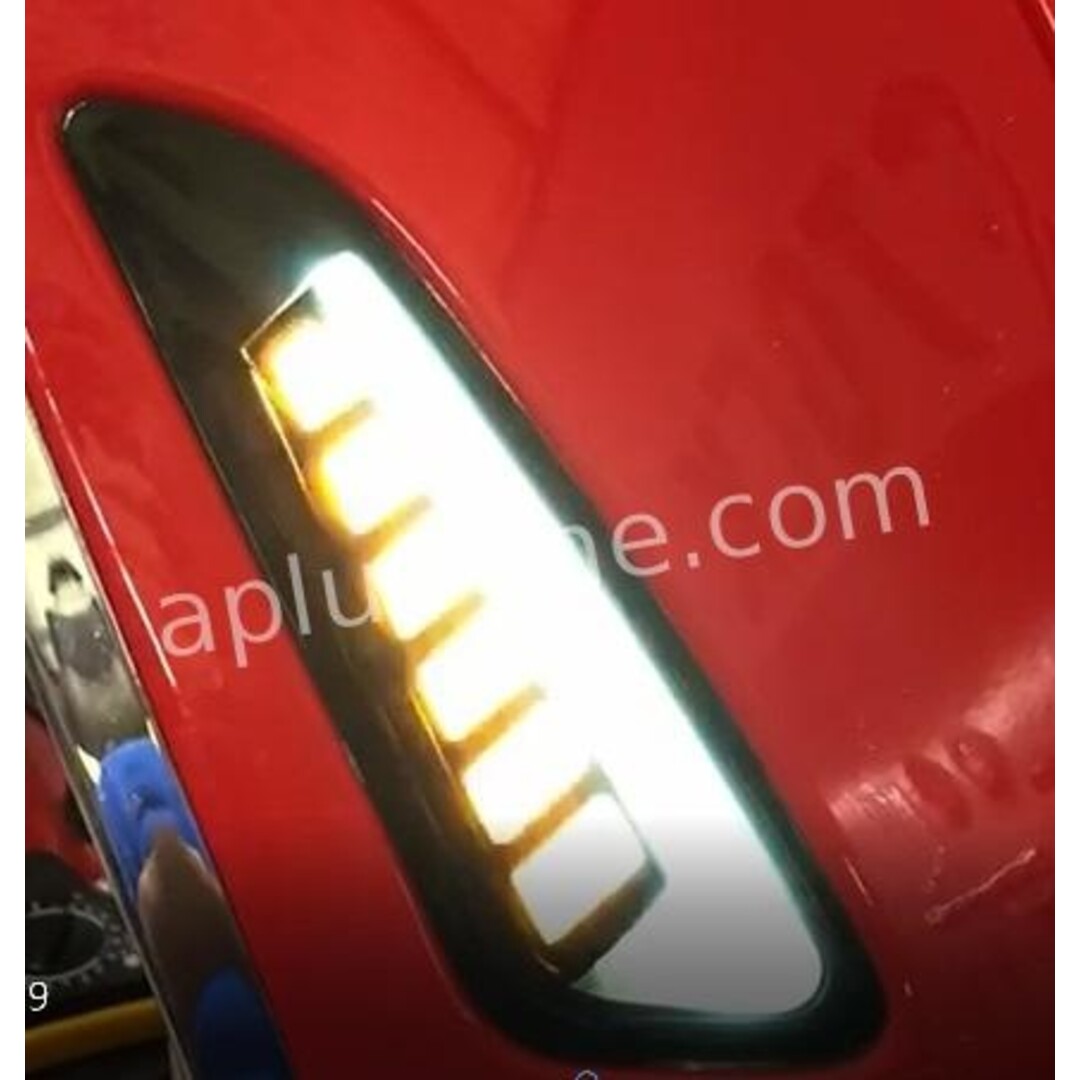 KNIPPERLICHTSET APLUS TUBE DAGRIJ VOORZIJDE L+R PASSEND OP SPRINT/PRIMAVERA - (WEGLOPEND) SMOKE