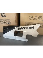 Boatian Tiger/ onderzijscherm/ zwart wit/ links