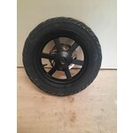 Keeway F-act 50 voorwiel / velg / met schijf / band redelijk / zwart