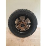 Keeway F-act 50 voorwiel / velg / met schijf / band redelijk / zwart