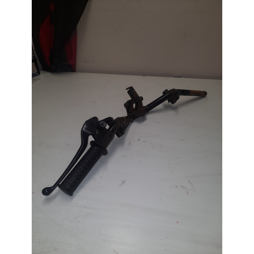 Vespa LX / S stuur kaal met remgreep / spiegel houder