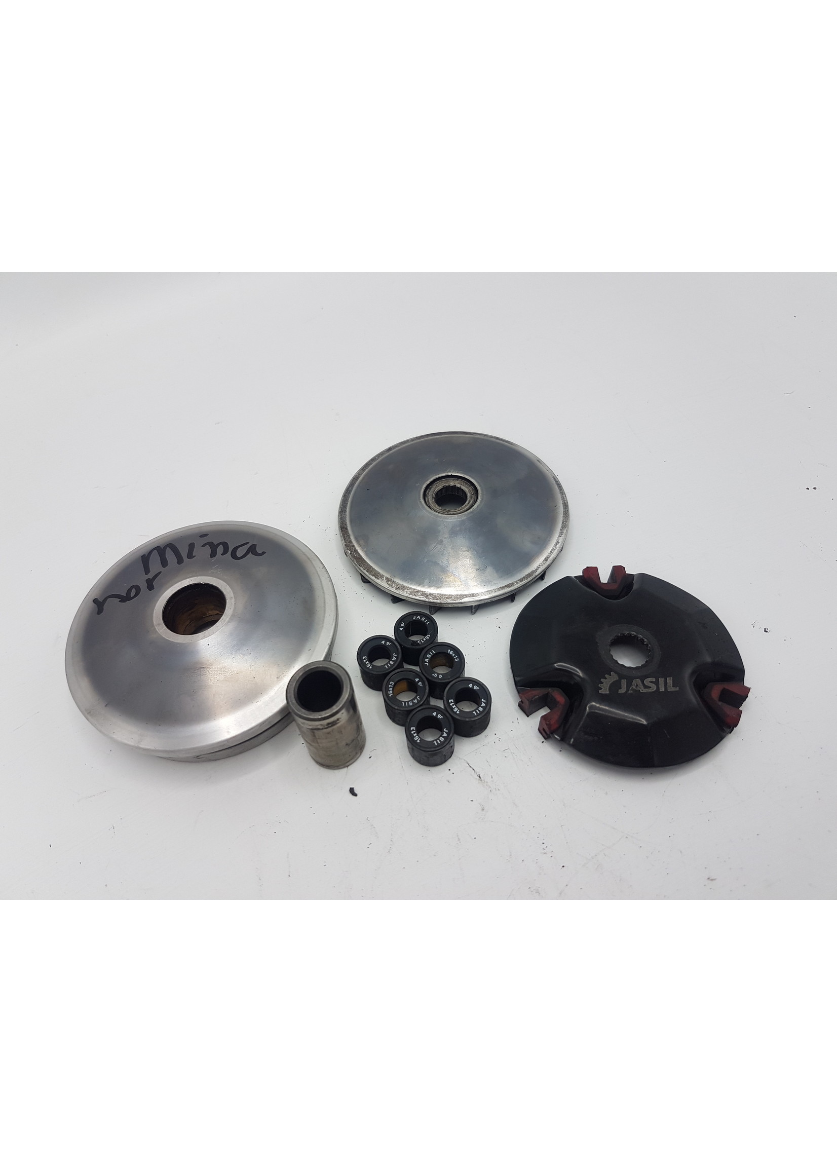 Yamaha Vario Set gebruikt Minarelli horizontaal