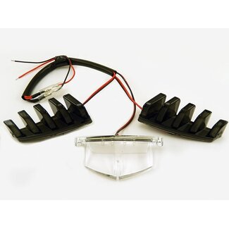 Piaggio Power1 led verlichting voorscherm boven voor Piaggio Zip SP en Zip 2000