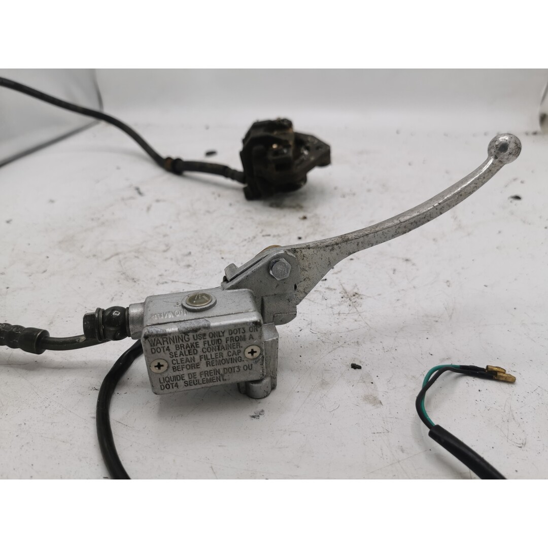 Turbho RX-50 2012 / Voorrem op druk / Remklauw / Remleiding / Rempomp / Remhendel